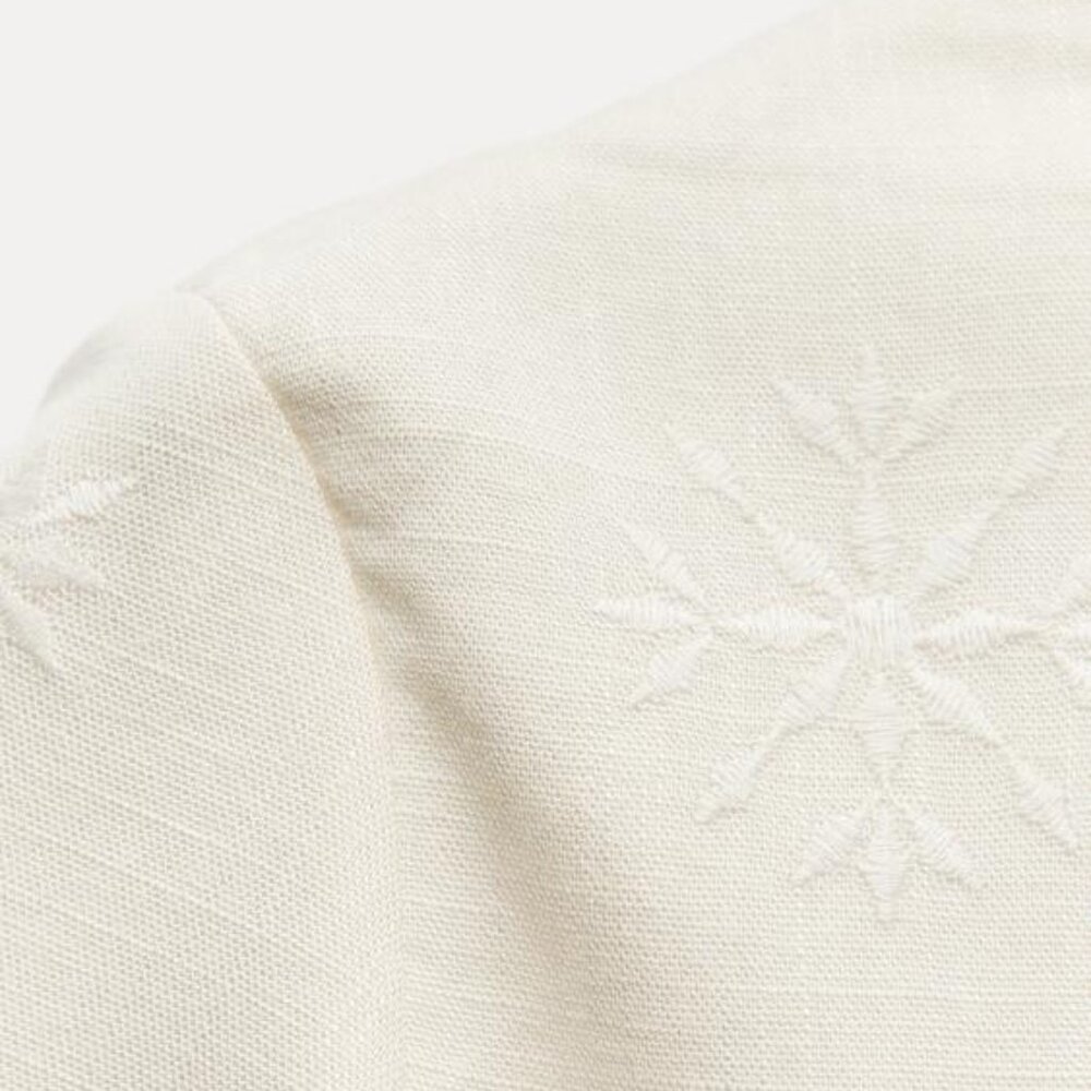 Zara EMBROIDERED MINI DRESS ZW COLLECTION M - Picture 7 of 10